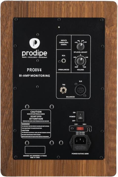Actual product image Prodipe Studiomonitor Pro8 V4 WW (Active, Pair, 1x 140 W)