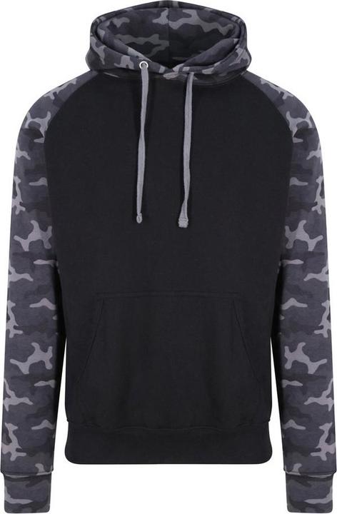Immagine prodotto Awdis Felpa con cappuccio Just Hoods bicolore (L)