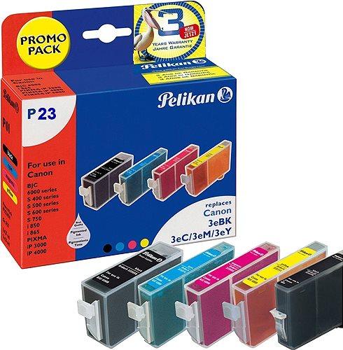 Actual product image Pelikan Cli-526, Pgi-525bk (M, C, Y, PGBK, FC)