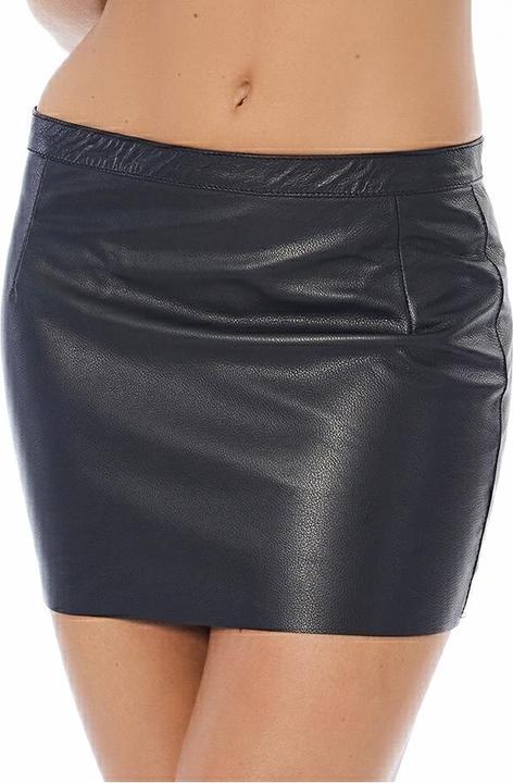Actual product image Rimba Mini skirt with zipper at the back (42) (42)