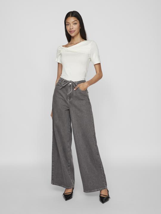 Actual product image Vila Twisted short sleeve top (XS)