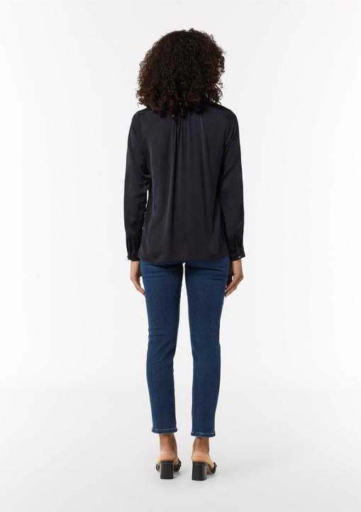 Immagine prodotto Comma Bluse Satinierte Tunikabluse im Relaxed Fit (34)