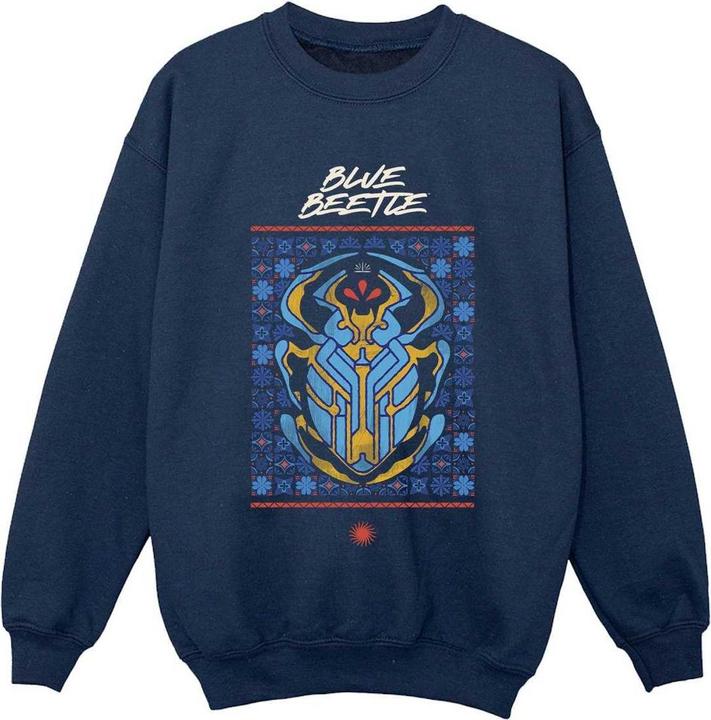 Image du produit Blue Beetle - Sweat motif/style Bleu / Blanc - Garçon (104)