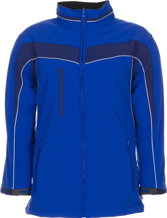 Actual product image Planam Plaline work jacket softshell jacket cornflower blue navy size M (M)
