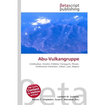 Abu-Vulkangruppe, Fachbücher