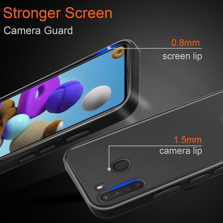 Produktbild Cadorabo Hybrid Matt Cover (Samsung Galaxy A21)
