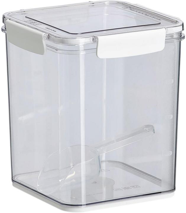 Actual product image Zeller Present Vorratsdose Kunststoff 4200 ml 18x18x20.4 cm (4.20 l)
