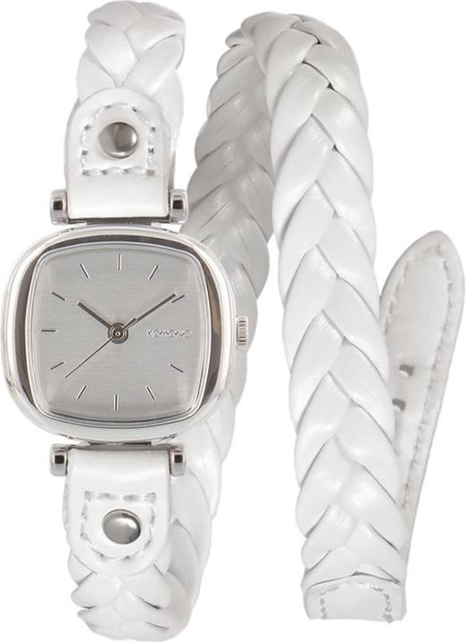 Produktbild Komono The Moneypenny Woven White (Analoguhr, 22 mm)