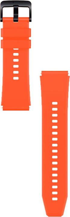Produktbild Marka Niezdefiniowana Silikonarmband für Huawei Watch GT 2/3/4/2 Pro/3 Pro/4 Pro/GT 2e 46 mm – Orange (Silikon)