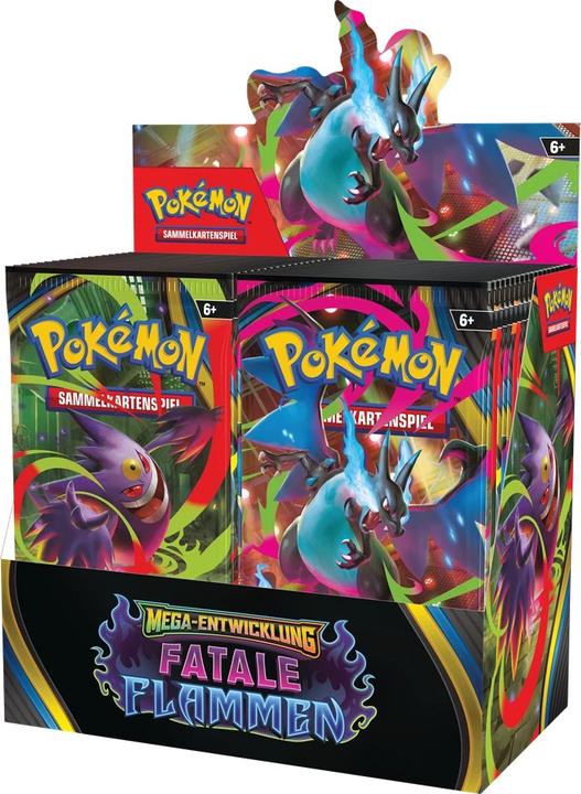 Produktbild Pokémon ME02 Fatale Flammen Booster Display DE (Deutsch, Booster Display)