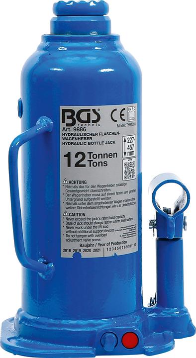 Actual product image BGS Hydraulic Bottle Jack | 12 t