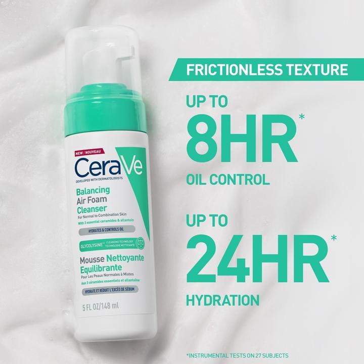 Actual product image CeraVe Balancing Cleanser (Cleansing Foam, 148 ml)
