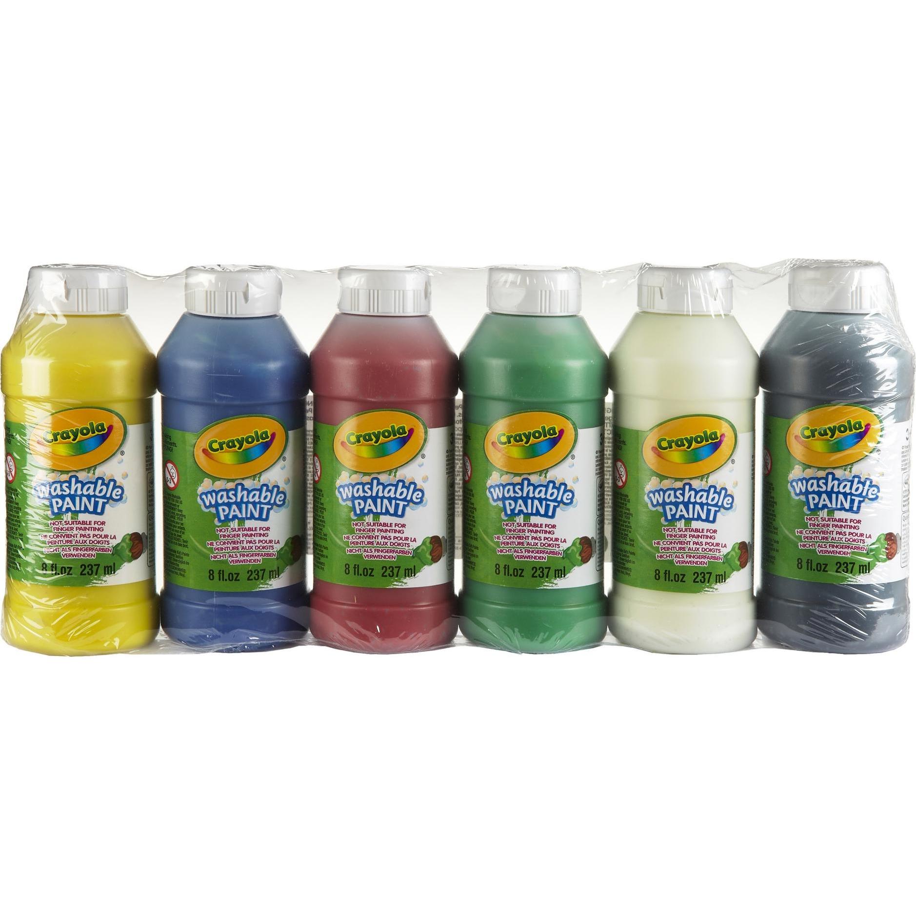 Crayola, Künstlerfarbe + Bastelfarbe, Fingerfarbe (Mehrfarbig)