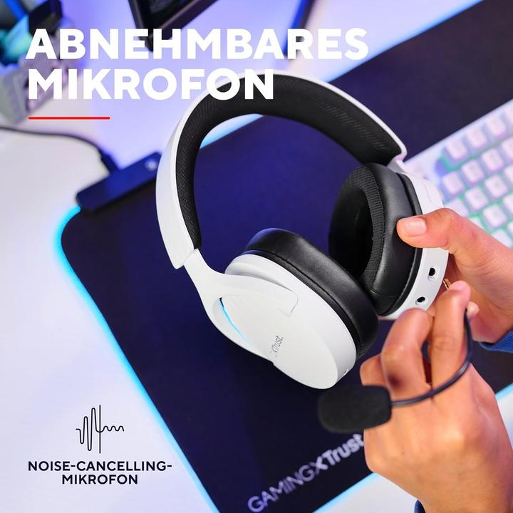 Actual product image Trust Gxt491w Fayzo Wireless Headset (Cable, Wireless)