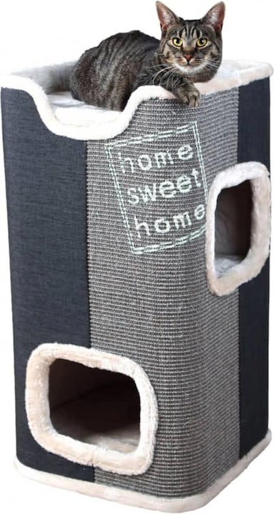 Produktbild Trixie Cat Tower Jorge (78 cm, Weiss, Blau, Grau)