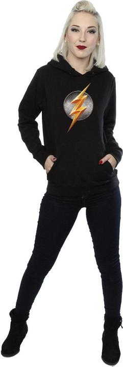 Image du produit - Sweat à capuche JUSTICE LEAGUE MOVIE FLASH EMBLEM - Femme (XXL)