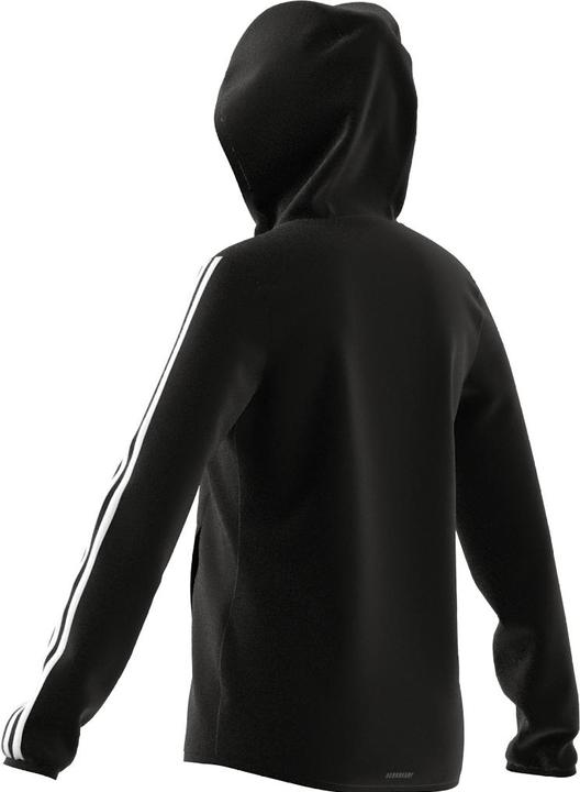 Image du produit Adidas Sweat à capuche zippé 3 bandes pour filles (140)