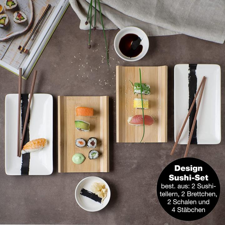 Actual product image Moritz & Moritz Sushi Tableware Set, 2 persons (10 Piece)