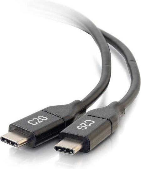 Image du produit C2G USB-C 2.0 CABLE MÂLE VERS MÂLE () (1.80 m, USB 2.0)