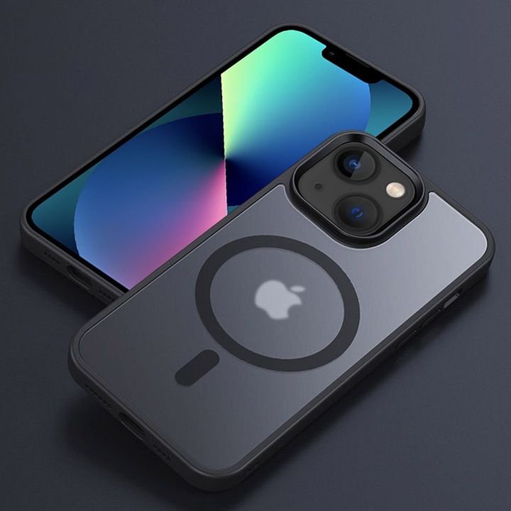 Produktbild Cadorabo Hülle für Apple iPhone 13 kompatibel mit MagSafe (Apple iPhone 13)
