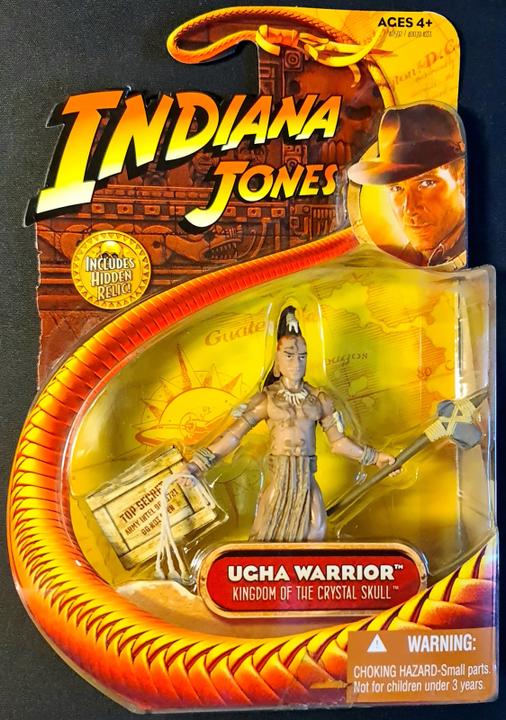 Image du produit Hasbro Indiana Jones and the Kingdom of the Crystal Skull Figurine 2008 Ugha Warrior