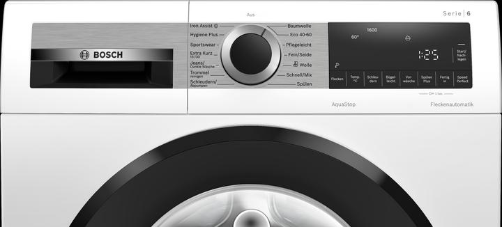 Actual product image Bosch Hausgeräte WGG256Z40 (10 kg, Left)