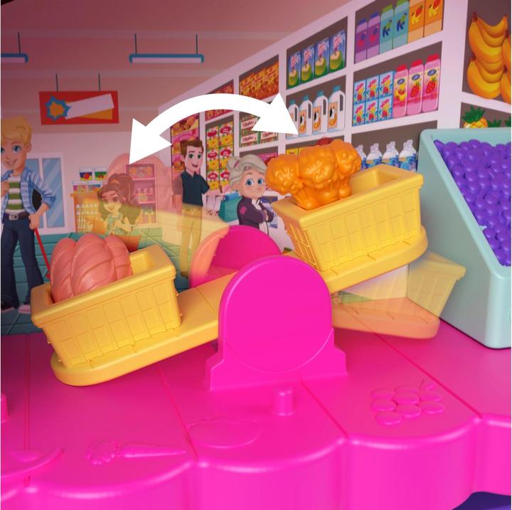 Actual product image Polly Pocket Pollyville food market