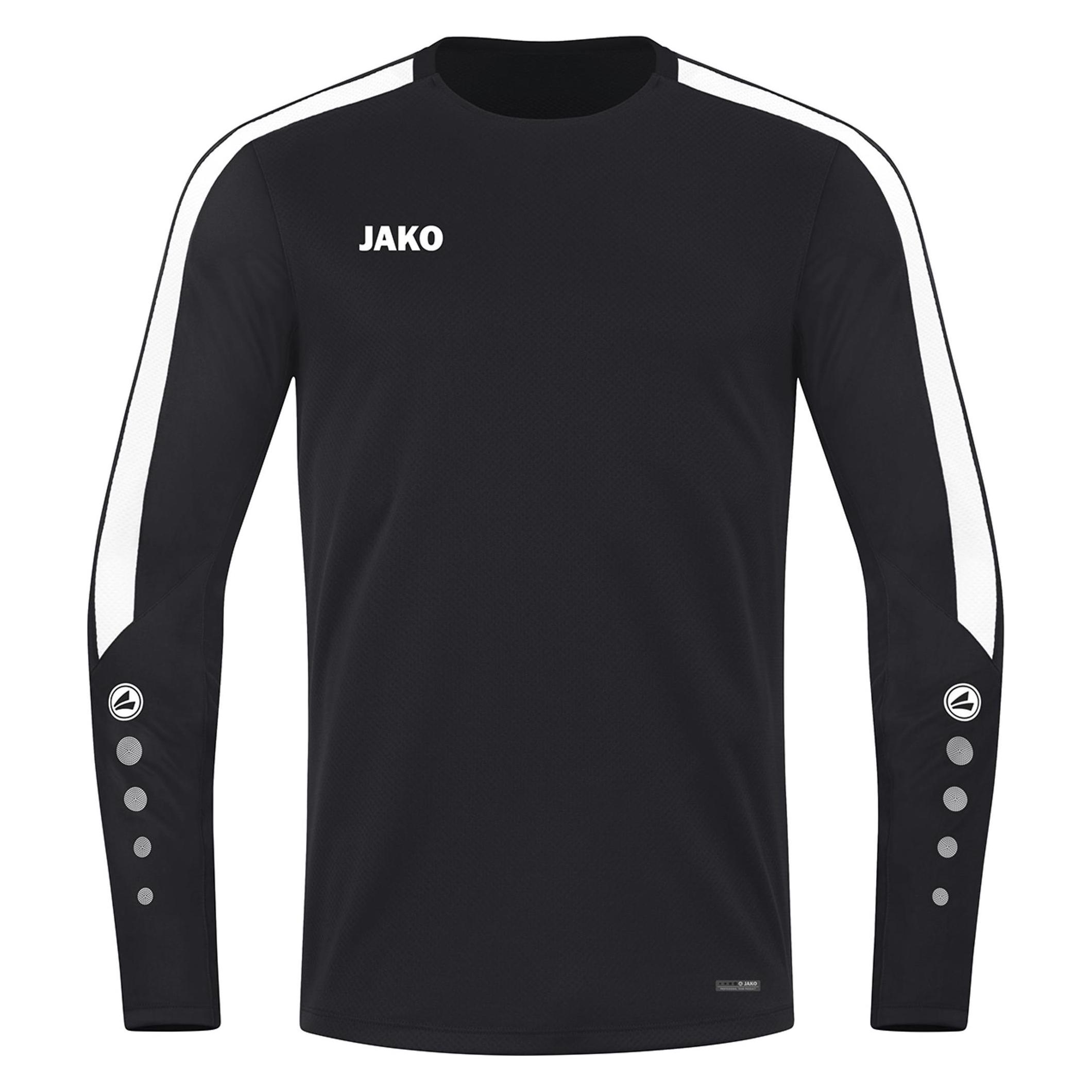 Jako, Unisex, Sportshirt, Sweat Power (S), Schwarz, S
