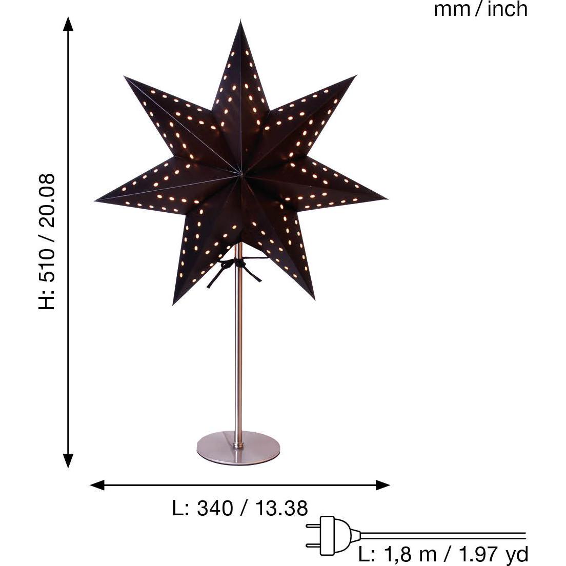 Thumbnail - Star Trading, Weihnachtsbeleuchtung, Tischstern Bobo