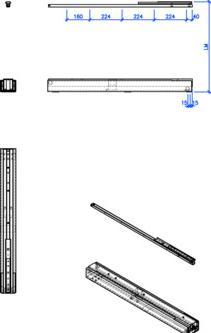 Immagine prodotto Peka Metall Guide a estrazione totale per armadi alti Box per costruzioni in legno