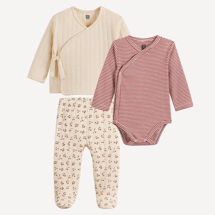 Produktbild La Redoute Collections Geburtsset 3-teilig (56)