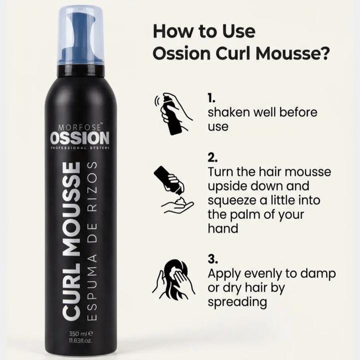 Produktbild Morfose Ossion Curl Mousse 350 ml (Schaumfestiger, 350 ml)