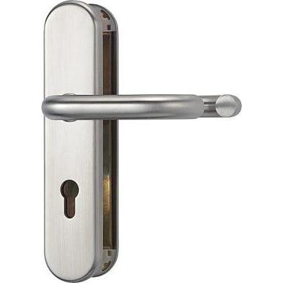 Abus, Türgriff + Fenstergriff, KLT512 F1 FS FH-Türbeschlag DG, aluminium (Türgarnitur)