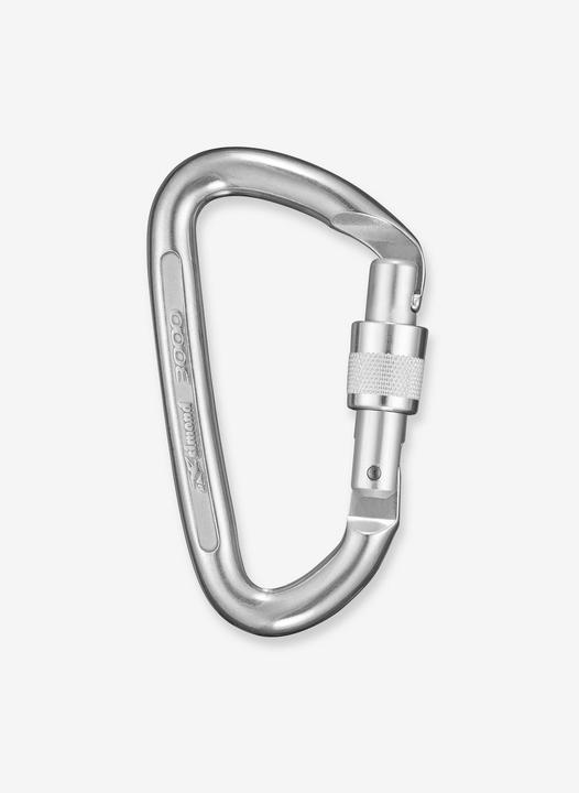 Immagine prodotto Simond Schraubkarabiner 3000 D-Form Aluminium