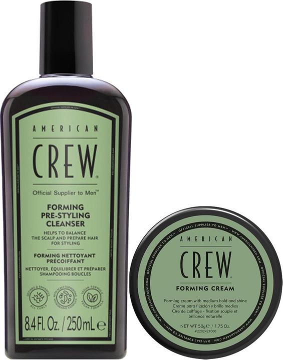 Immagine prodotto American Crew Forming Cream + Cleanser Set (Set per la cura dei capelli)