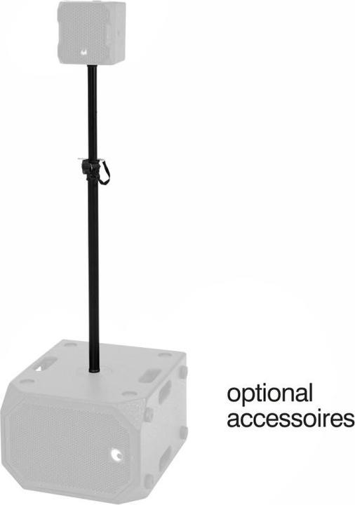 Image du produit Omnitronic Barre d'écartement caisson de basses/tweeter BOBSystem (1 pièce, Installation murale, Réglable en hauteur)