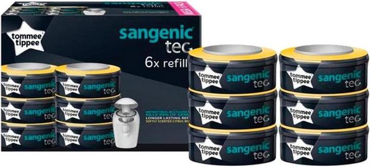 Produktbild Sangenic 6er-Mega-Pack tec Nachfüllkassette mit Zitrusduft