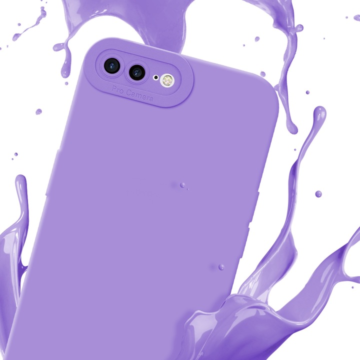 Actual product image Cadorabo Case for Apple iPhone 7 PLUS / 7S PLUS / 8 PLUS in TPU Fluid LM162 Style (Apple iPhone 7 Plus, Apple iPhone 7s Plus)
