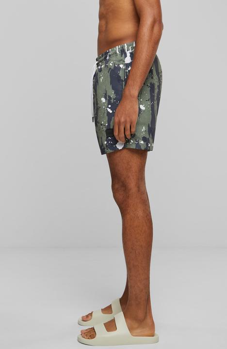 Produktbild Urban Classics Pattern Swim Shorts (4XL)