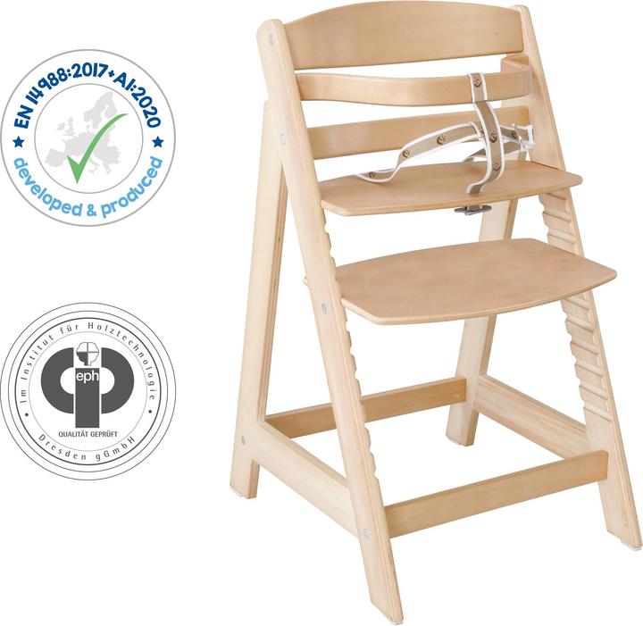 Actual product image Roba Stair high chair with seat reducer Little Stars (Stair high chair)