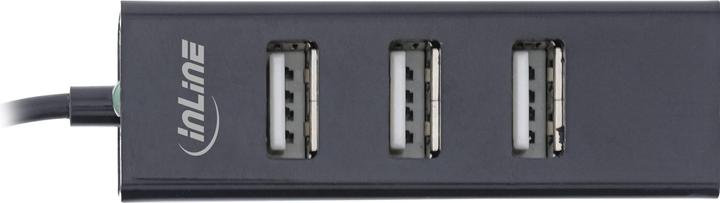 Produktbild InLine USB 2.0 4-Port Hub (USB-A, 4 Ports)