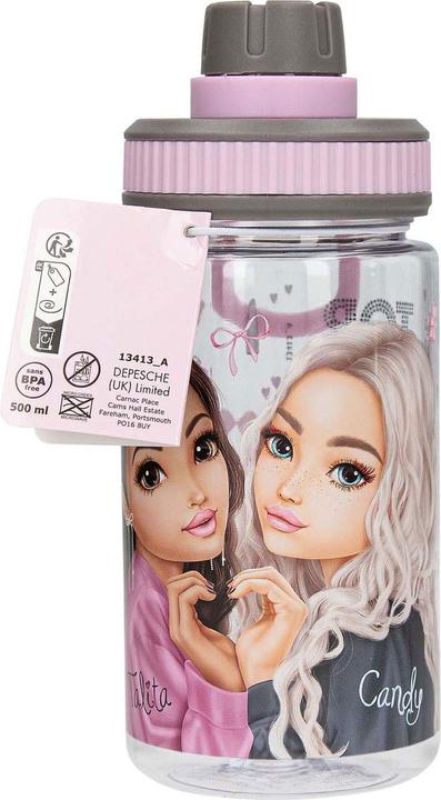 Immagine prodotto Top Model Topmodel - TOPModel Drinking Bottle MY BFF - Cool Pink and Grey - 500 ml (413413) (0.50 l)