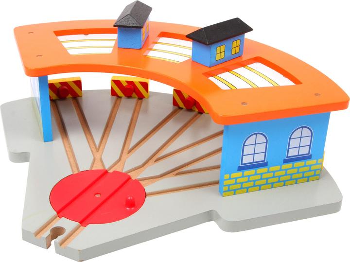 Actual product image small foot Main station engine shed