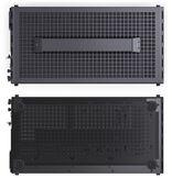 Image du produit Jonsplus Z20 Mesh PC-Gehäuse, Mini Tower, Micro-ATX, mit Tragegriff - schwarz (mATX)