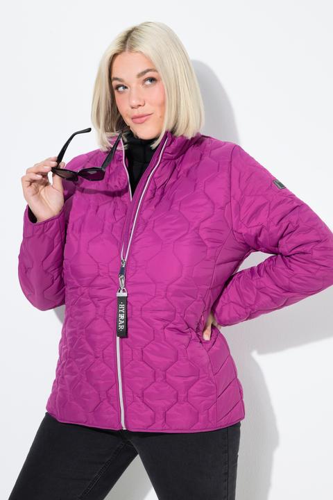 Image du produit Ulla Popken Veste matelassée légère HYPRAR, modèle imperméable. Matière recyclée, coupe trapèze. (58)