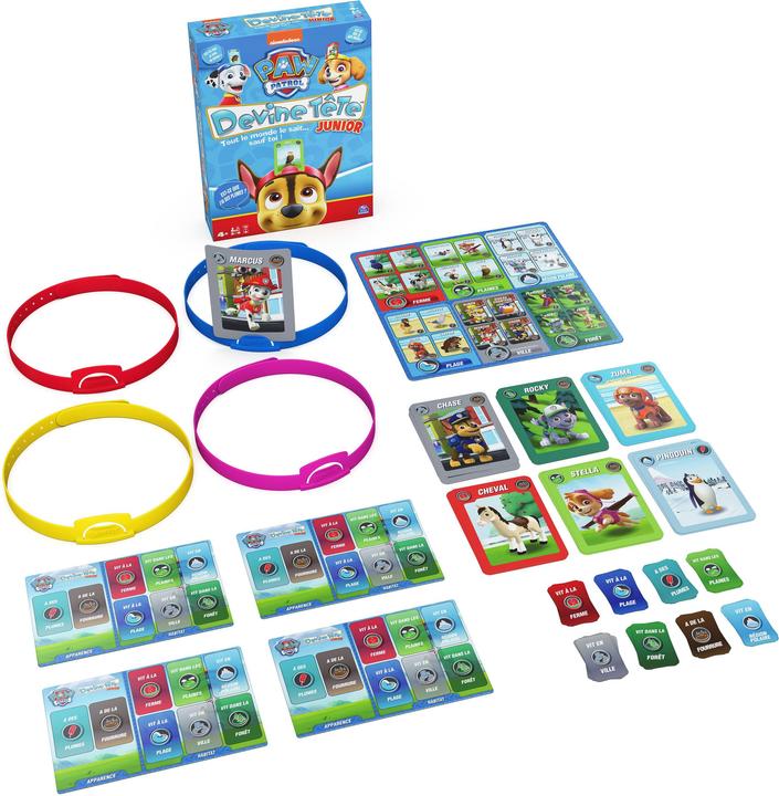 Image du produit Spin Master Devine Tête Junior (Multilingue, 2 - 4 Joueur)
