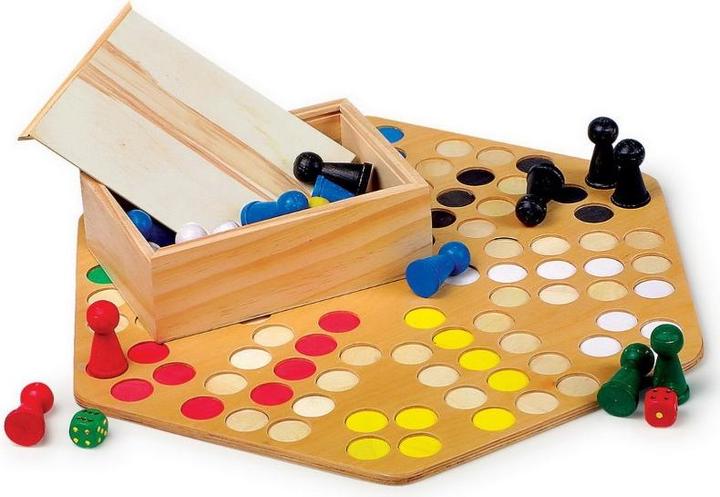 Actual product image small foot Ludo (German, 2 - 6 Players)