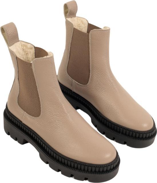 Actual product image Kmb Chelsea boots taupe (42)