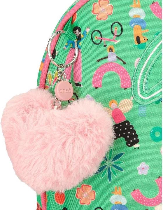 Actual product image Enso Garden Party School Backpack with Trolley