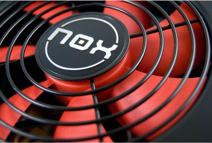 Actual product image Nox NXS650 Power Supply 650 W 20+4 pin ATX Black (650 W)